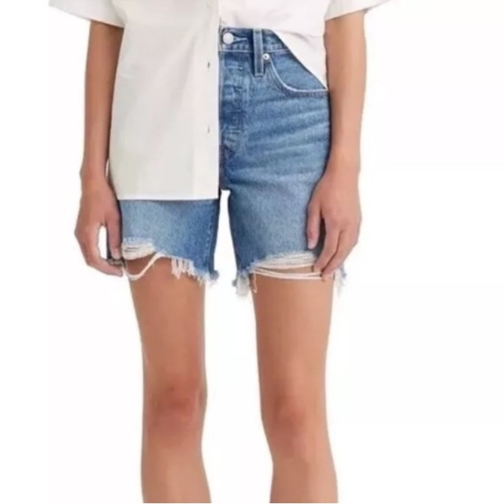 Levi's 501° Mid Thigh Women's Jean Shorts - Well Sure size 26